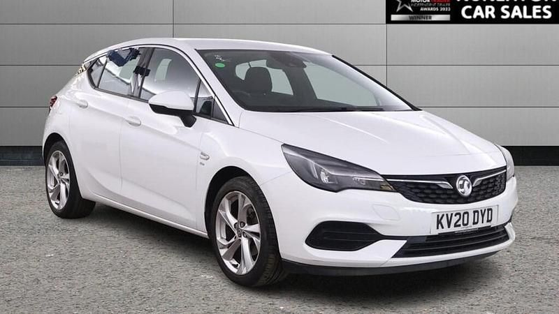Second-hand Vauxhall Astra SRi 145 CP (106 kW) 2020 Alb Hatchback