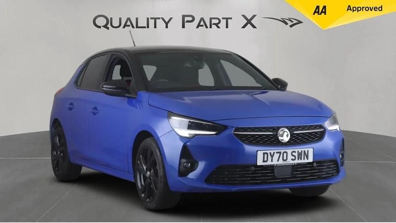 Used Vauxhall Corsa SRi 100 HP (73 kW) 2020 Blue Hatchback