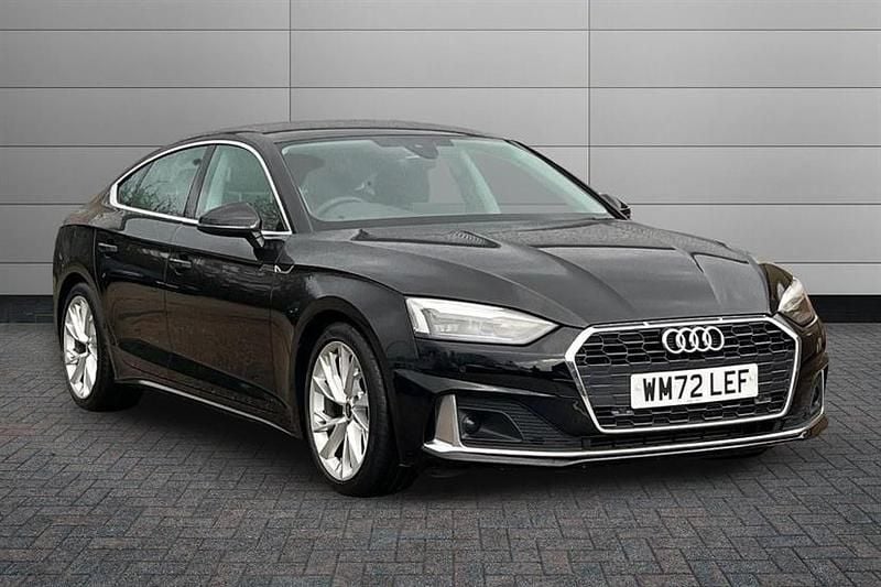 Used Audi A5 Sport 150 HP (110 kW) 2023 Brilliant black Coupe