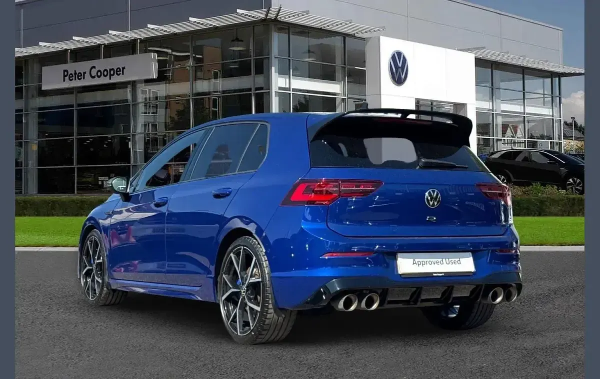 Used VW Golf VIII R 320 HP (235 kW) 2023 Blue Hatchback