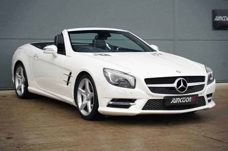 Used Mercedes SL350 2012 White Cabriolet