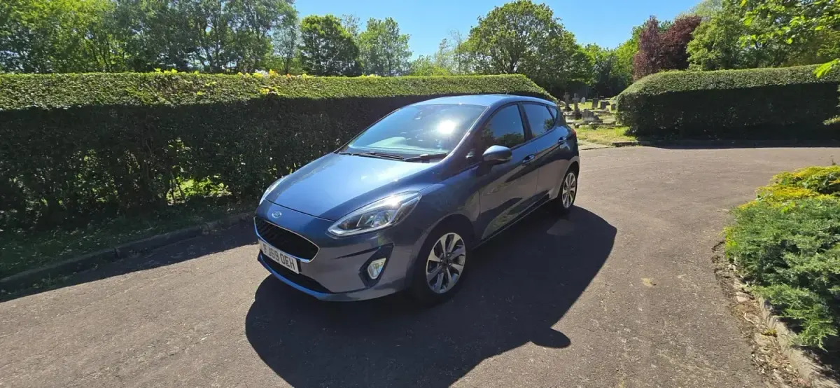 Używany Ford Fiesta Trend 2019 Niebieski Hatchback