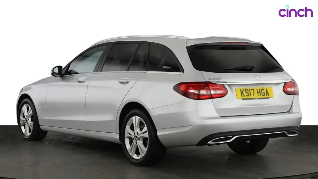 Used Mercedes C200 Executive 2017 Silver Estate