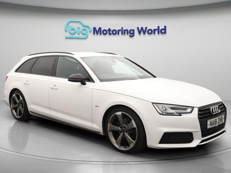 White Used 2018 Audi A4 Black Edition Estate | £16,500 (Expensive) - Image 1/4