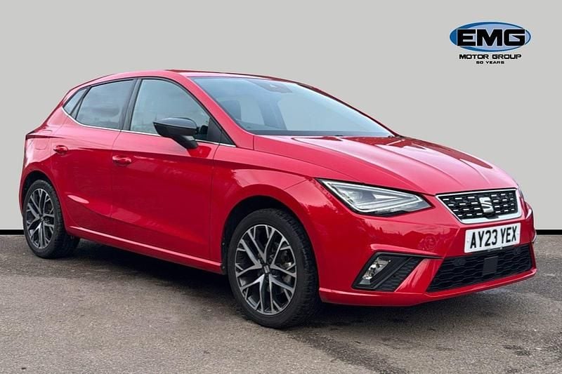 Used Seat Ibiza XCELLENCE Lux 110 HP (80 kW) 2023 Red Hatchback
