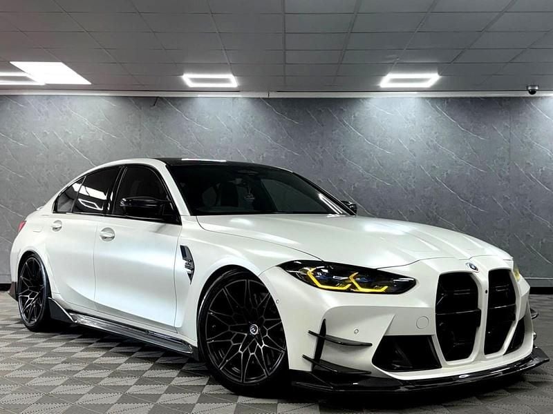 White Used 2021 BMW M3 Competition Edition Sedan | £74,990 - Image 1/4