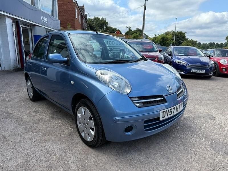 Used Nissan Micra 79 HP (58 kW) 2007 Blue Hatchback