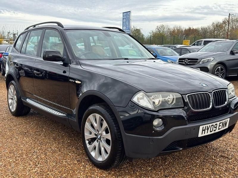 Black Used 2009 BMW X3 SUV | £3,450 (Fair price) - Image 1/4