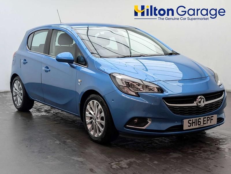 Used Vauxhall Corsa 90 HP (66 kW) 2016 Blue Hatchback
