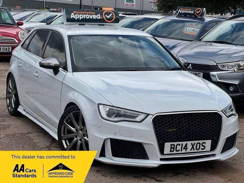 White Used 2025 Audi A3 Sportback Sport Hatchback | £8,475 - Image 1/3
