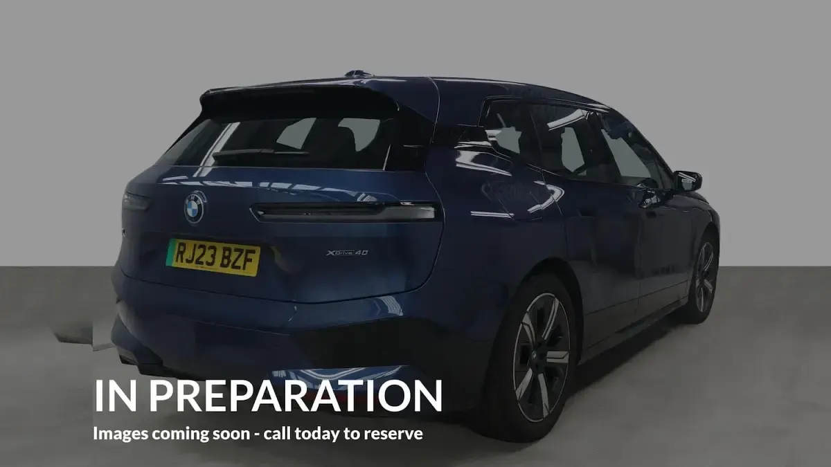 Used BMW iX M Sport 239 kW (326 HP) 2023 Blue SUV