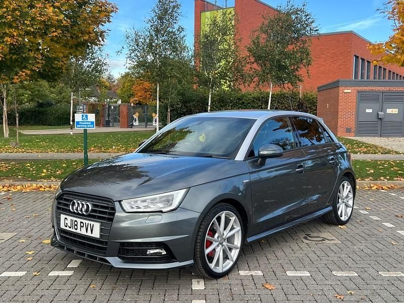 Used Audi A1 Black Edition 2018 Grey Hatchback