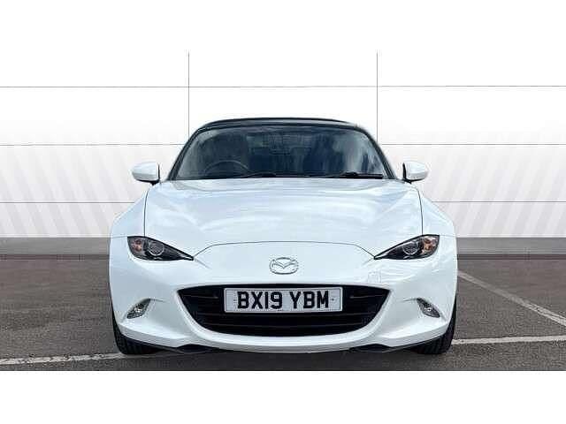 Used Mazda MX5 132 HP (97 kW) 2019 White Cabriolet