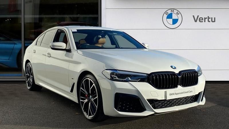 White Used 2021 BMW 530 M Sport Sedan | £29,000 (Fair price) - Image 1/4