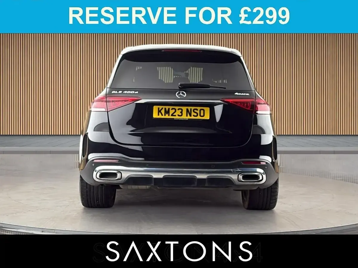 Used Mercedes GLE400 AMG line 2023 Black SUV