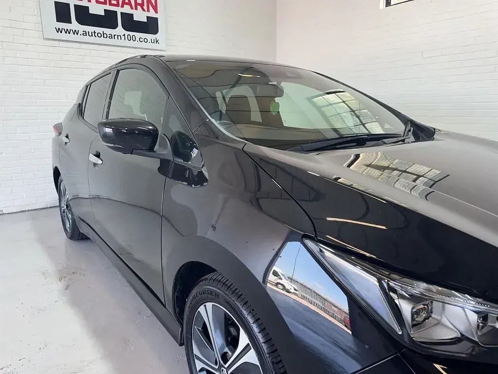 Used Nissan Leaf Tekna 110 kW (150 HP) 2021 Black Hatchback