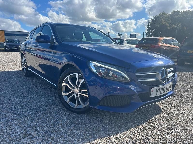 Blue Used 2016 Mercedes C200 Estate | £7,495 (A bit pricey) - Image 1/4