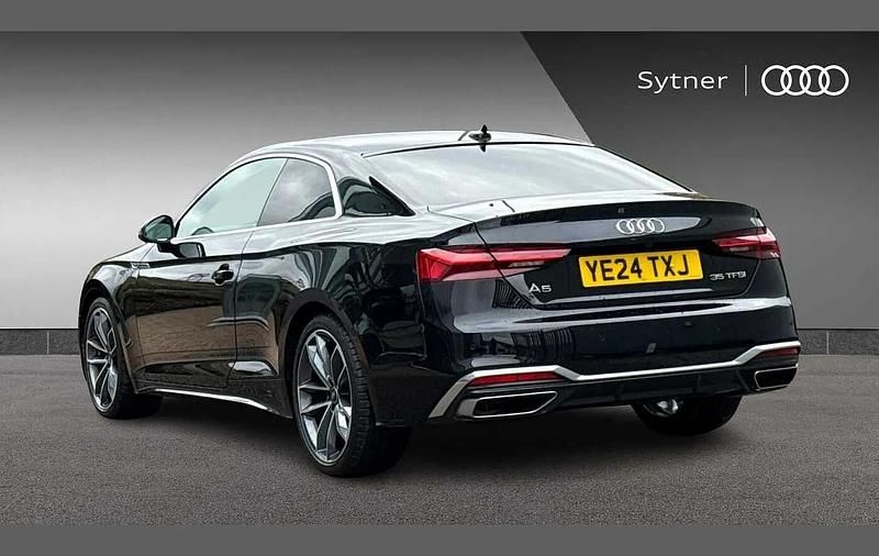 Used Audi A5 S-Line 147 HP (108 kW) 2024 Black Coupe