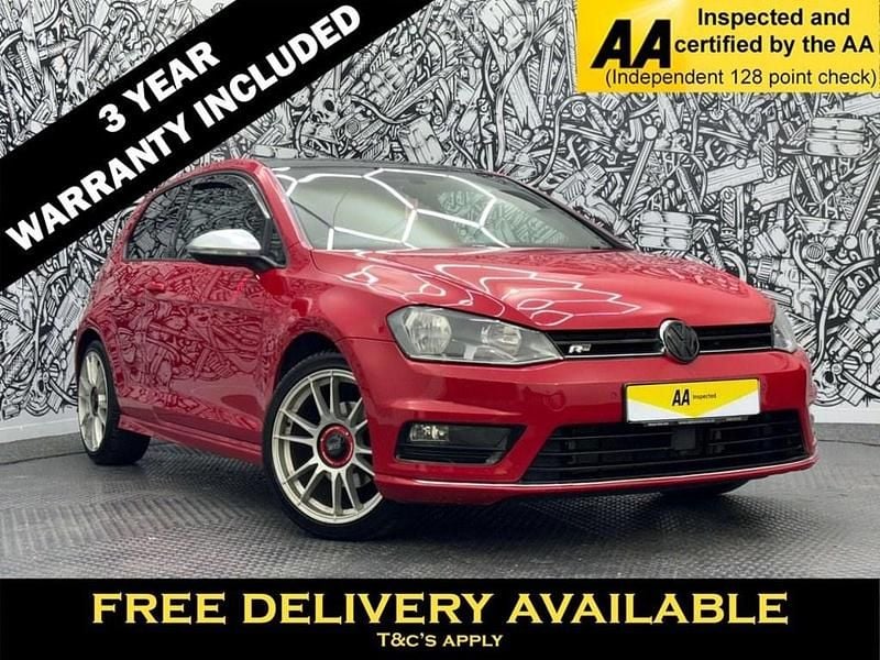 Red Used 2016 VW Golf VII R-line Edition Hatchback | £12,295 (Fair price) - Image 1/4