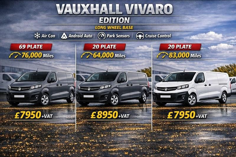 Used Vauxhall Vivaro Edition 100 HP (73 kW) 2020 Grey MPV