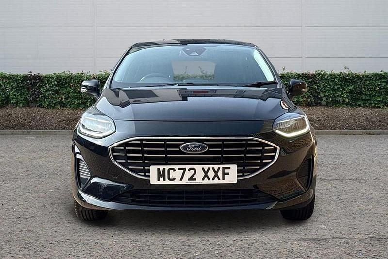 Usado Ford Fiesta Titanium 2023 Negro Utilitario