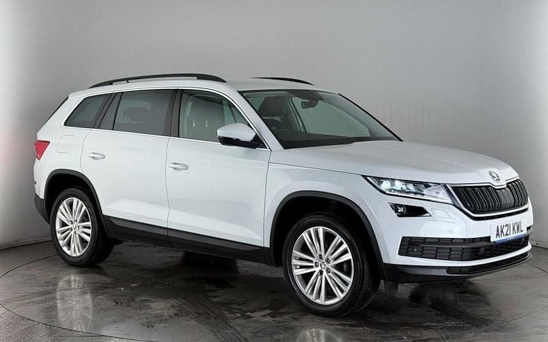 White Used 2021 Skoda Kodiaq SE L SUV | £21,500 (Fair price) - Image 1/3