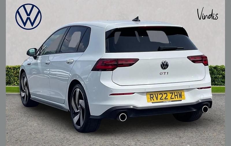 Used VW Golf VIII GTI 241 HP (177 kW) 2022 White Hatchback