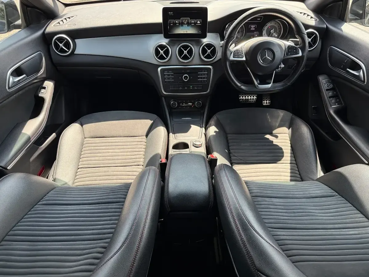 Used Mercedes CLA180 AMG 122 HP (89 kW) 2015 Black Coupe