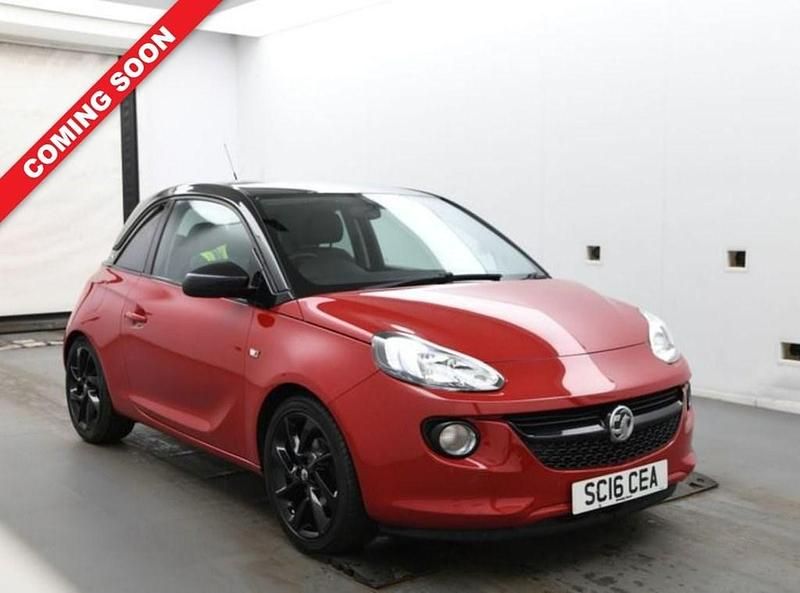 Used Vauxhall Adam S 70 HP (51 kW) 2016 Red Hatchback