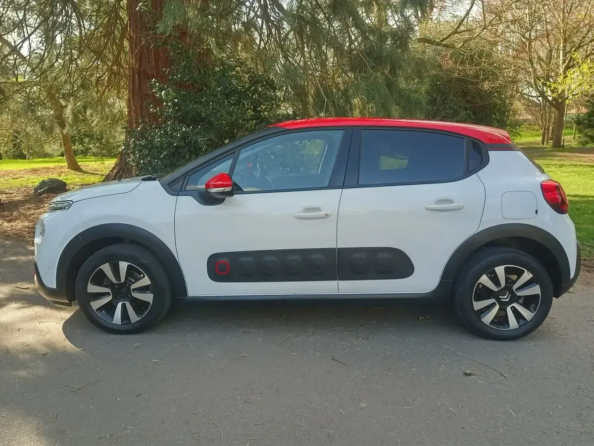 Used Citroën C3 Flair 110 HP (80 kW) 2017 White Hatchback