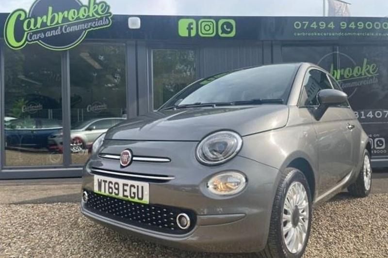Used Fiat 500 Lounge 70 HP (51 kW) 2020 Grey Hatchback