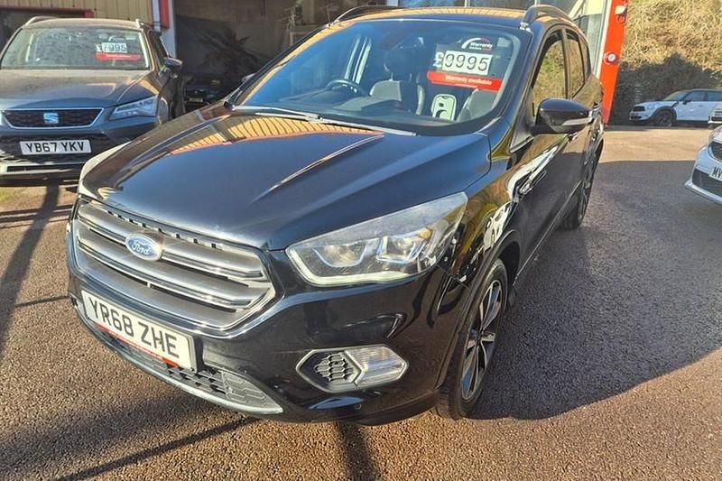 Black Used 2018 Ford Kuga ST-Line SUV | £9,995 (Fair price) - Image 1/1