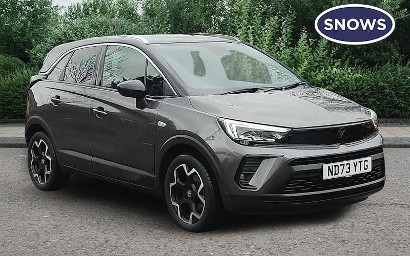 Used Vauxhall Crossland Ultimate 110 HP (80 kW) 2023 Grey SUV