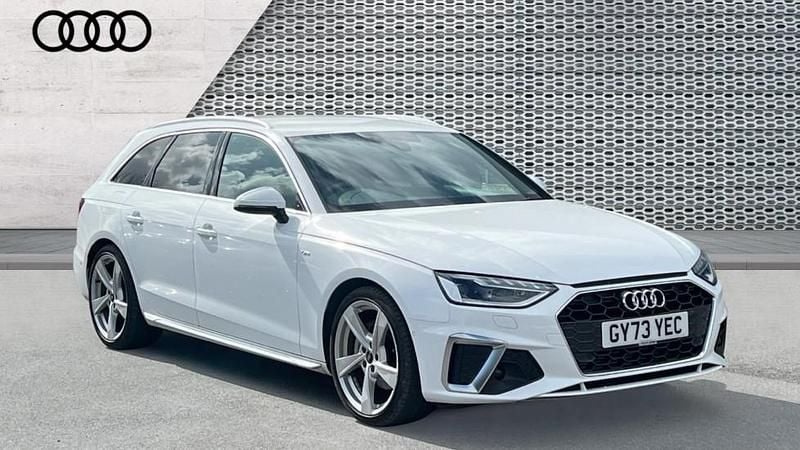Used Audi A4 S-Line 204 HP (150 kW) 2024 White Estate