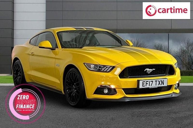 Yellow Used 2017 Ford Mustang GT Fastback Coupe | £31,000 (Fair price) - Image 1/4