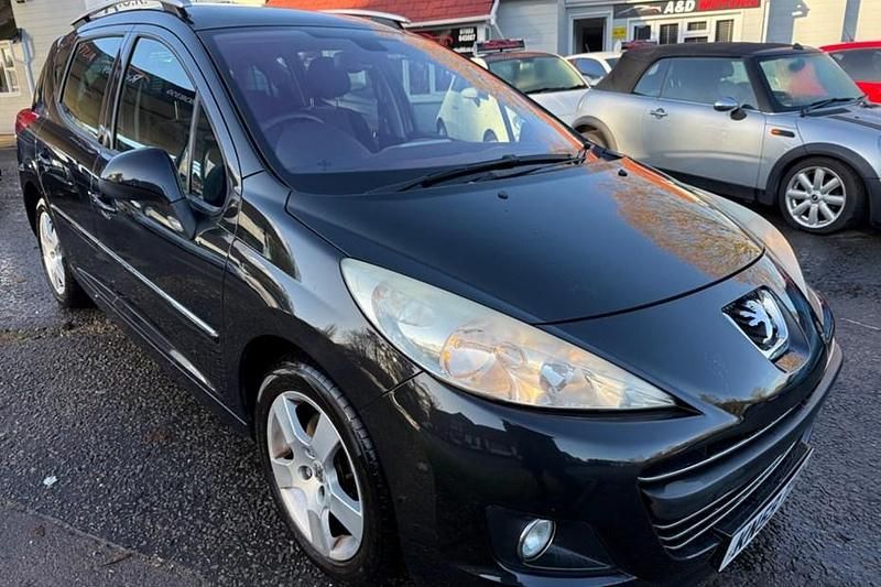 Black Used 2009 Peugeot 207 Sport Estate | £2,495 (Fair price) - Image 1/1
