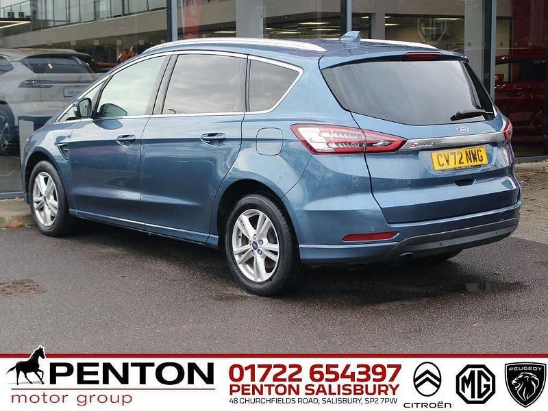Used Ford S-MAX Titanium 150 HP (110 kW) 2022 Blue MPV