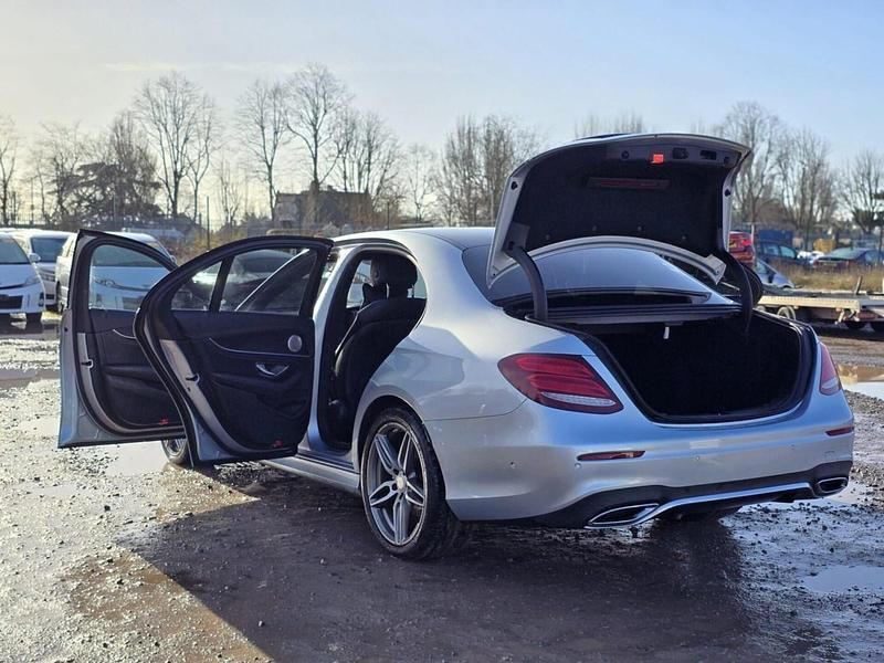 Used Mercedes E220 AMG line 194 HP (142 kW) 2016 Silver Sedan