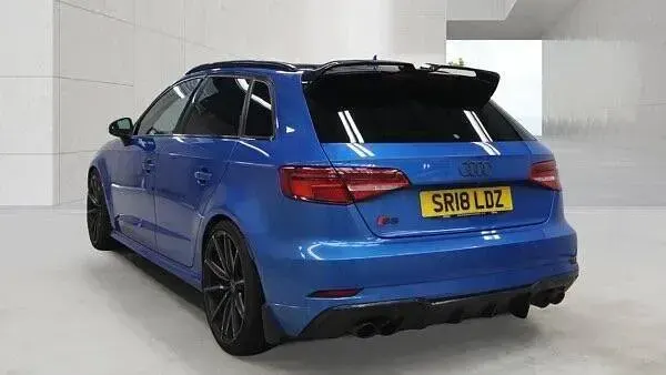 Used Audi S3 Sportback Black Edition 2018 Blue Hatchback