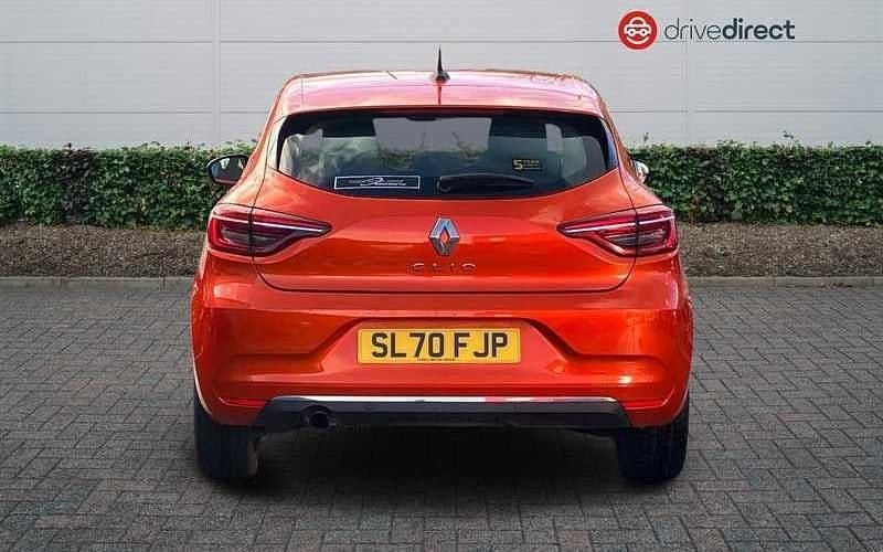 Used Renault Clio V Play 75 HP (55 kW) 2020 Orange Hatchback