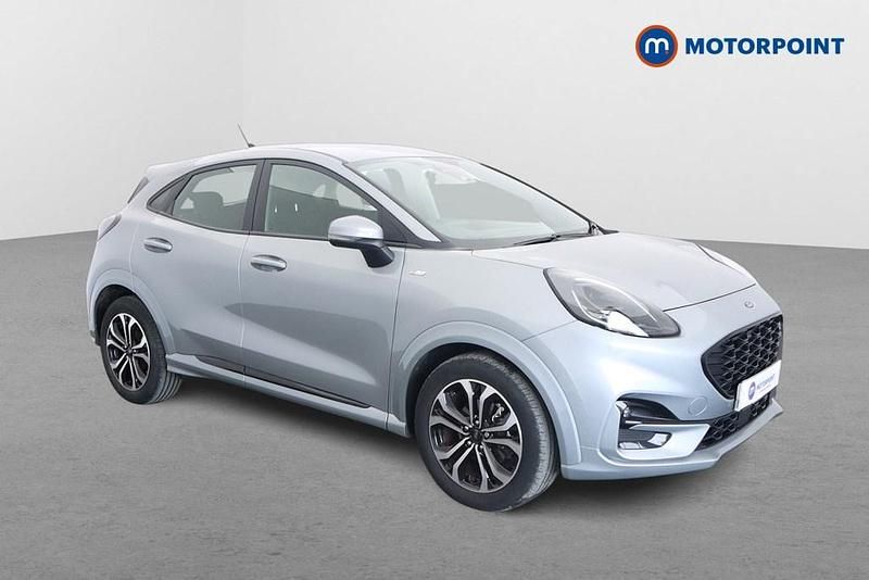 Silver Used 2022 Ford Puma ST-Line Hatchback | £17,599 - Image 1/4