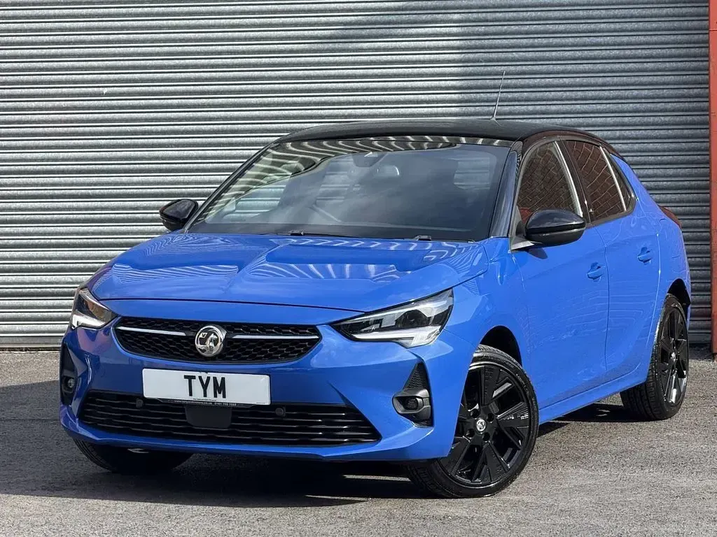 Used Vauxhall Corsa-e SRi 100 kW (136 HP) 2022 Blue Hatchback