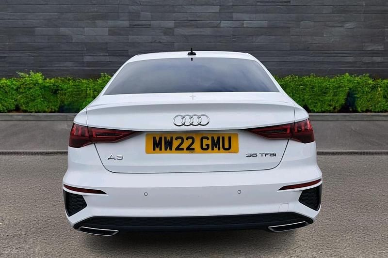 Used Audi A3 S-Line 148 HP (108 kW) 2022 White Sedan