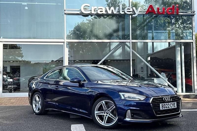 Blue Used 2022 Audi A5 Sport Coupe | £20,990 (Super price) - Image 1/4