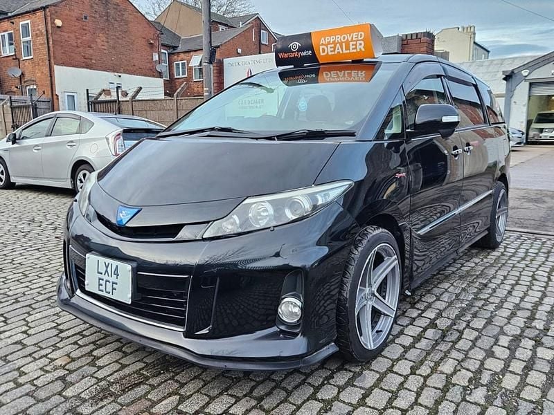 Used Toyota Estima Hybrid 2014 Black MPV