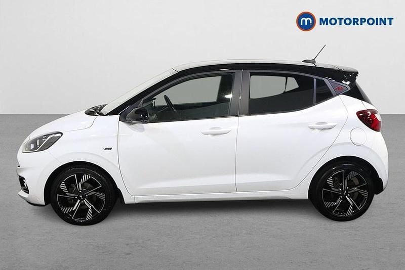 Gebraucht Hyundai i10 N Line 101 PS (74 kW) 2023 Weiß Kleinwagen