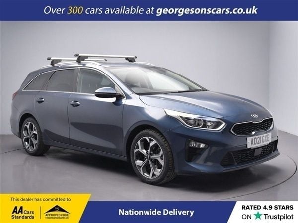 Blue Used 2021 Kia Ceed Sportswagon 3 Estate | £16,200 (Expensive) - Image 1/1