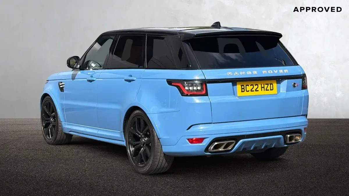 Used Land Rover Range Rover Sport SVR 2022 Blue SUV