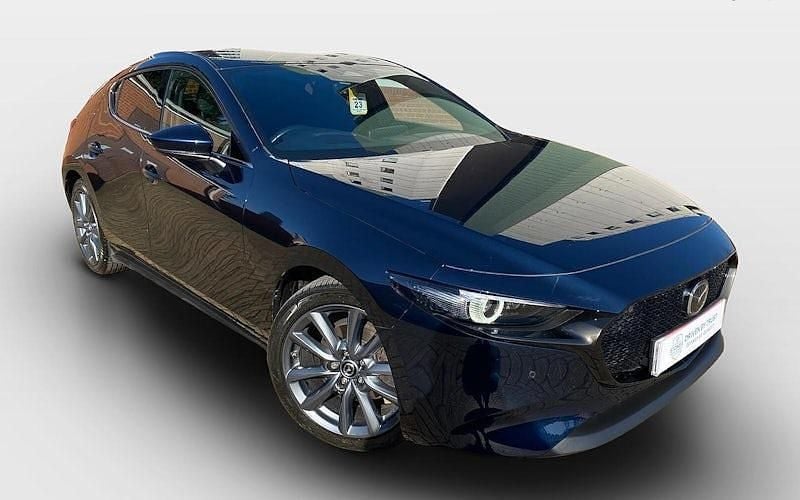 Used Mazda 3 Exclusive-Line 162 HP (119 kW) 2023 Blue Hatchback