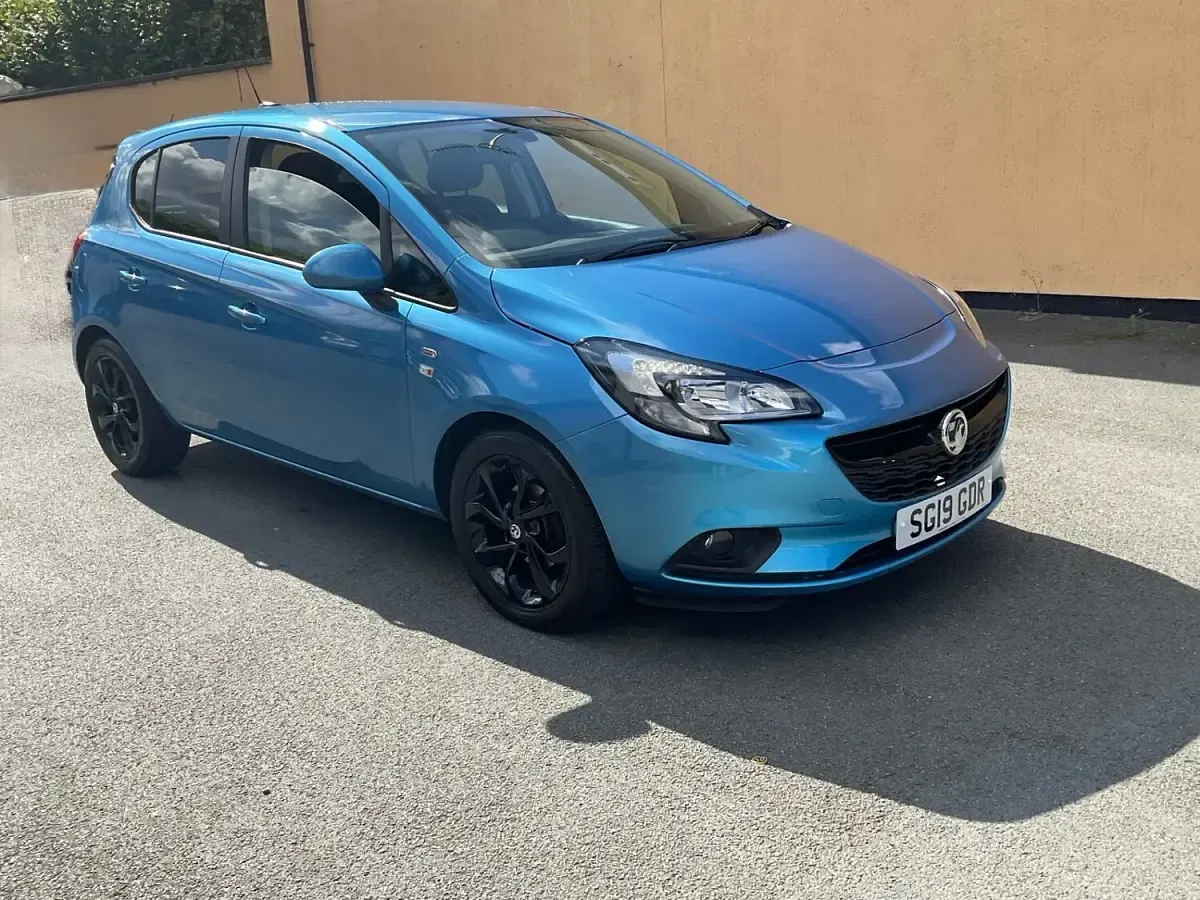 Used Vauxhall Corsa 75 HP (55 kW) 2019 Blue Hatchback
